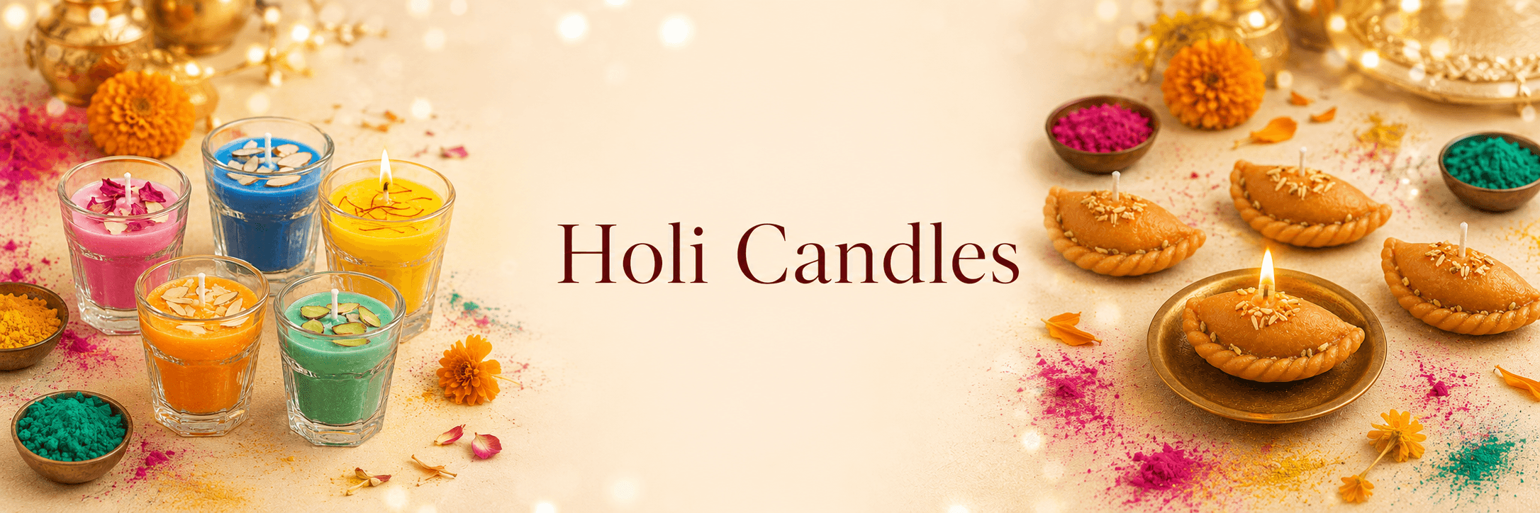 Holi Candles collection
