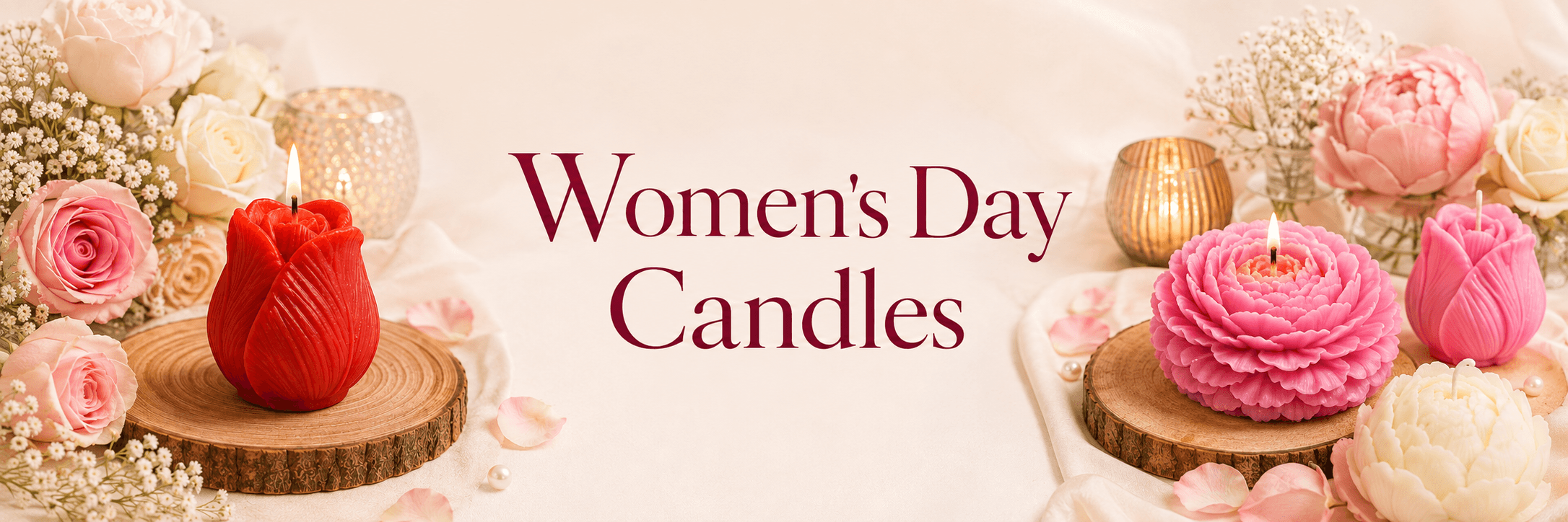 Women's Day Candles collection