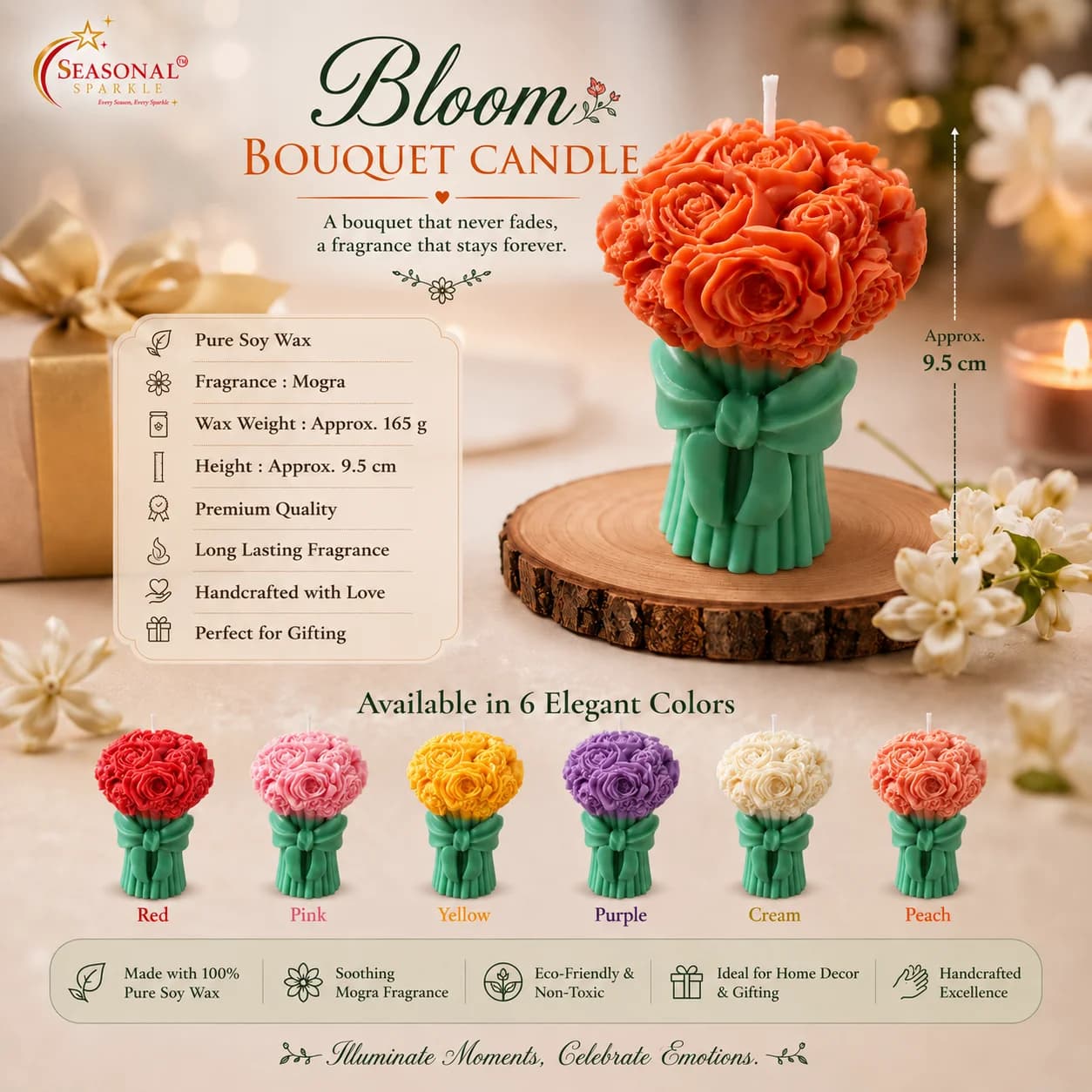 Bloom Bouquet Candle