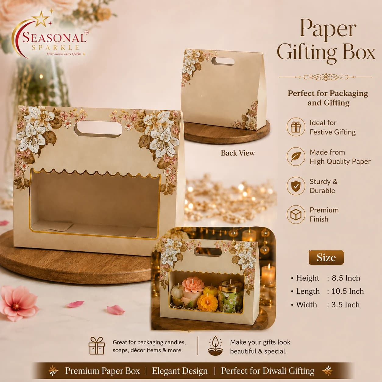 Festive Paper Gifting Box