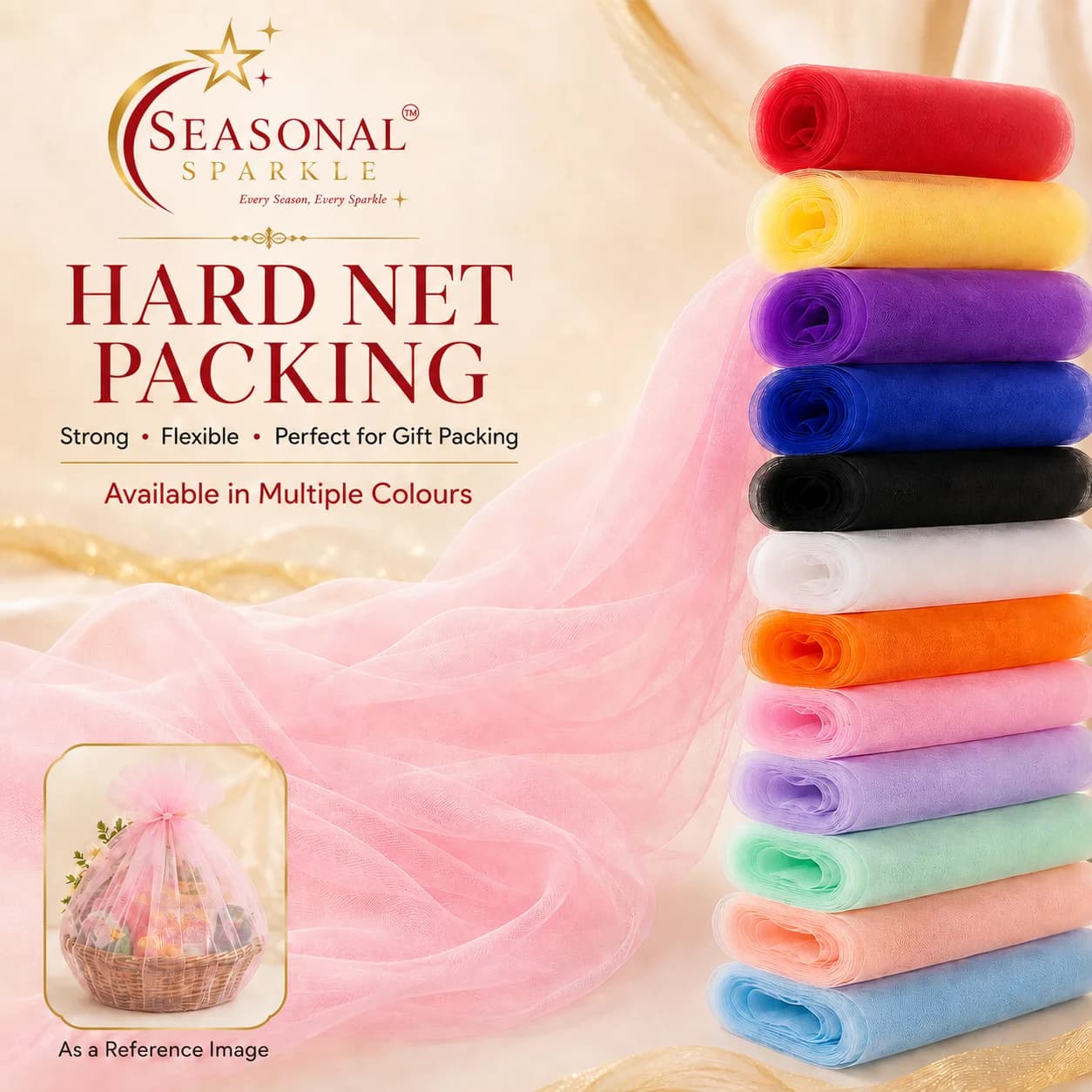 Hard Net Gift Packing Roll (meter)