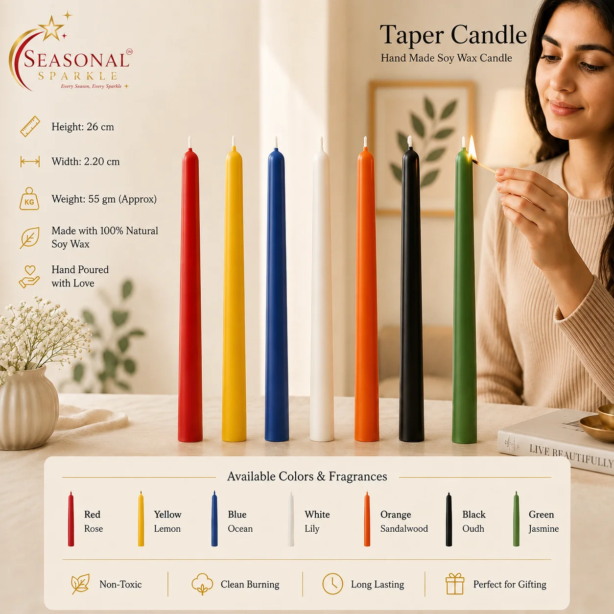 Classic Taper Candle