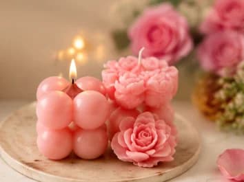 Floral Candles