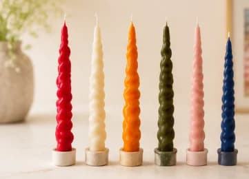 Spiral Candles